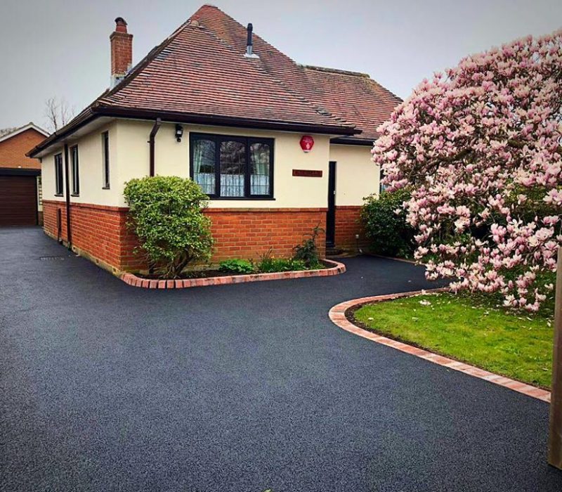 CW Stanley tarmac drive